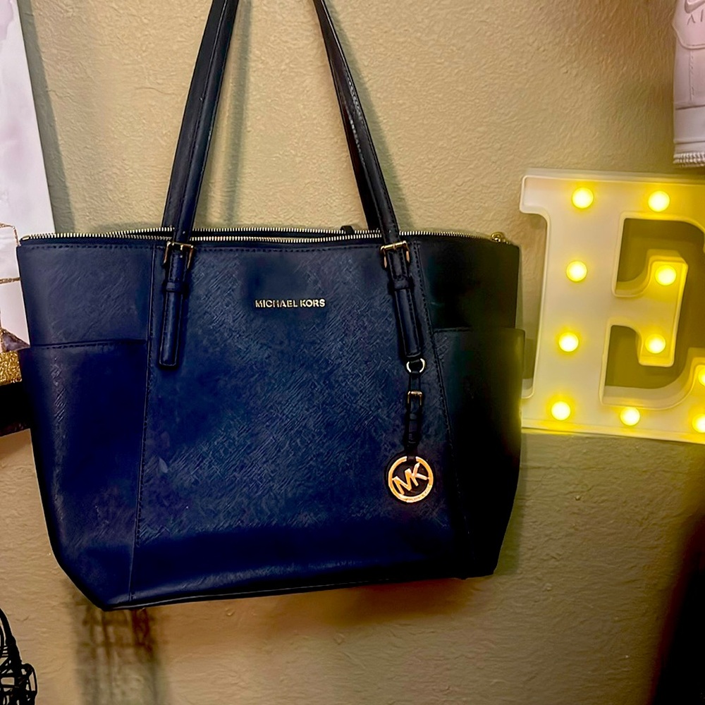 Blue mk purse